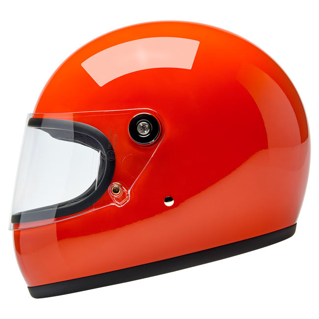 Biltwell Gringo S helmet gloss hazard orange