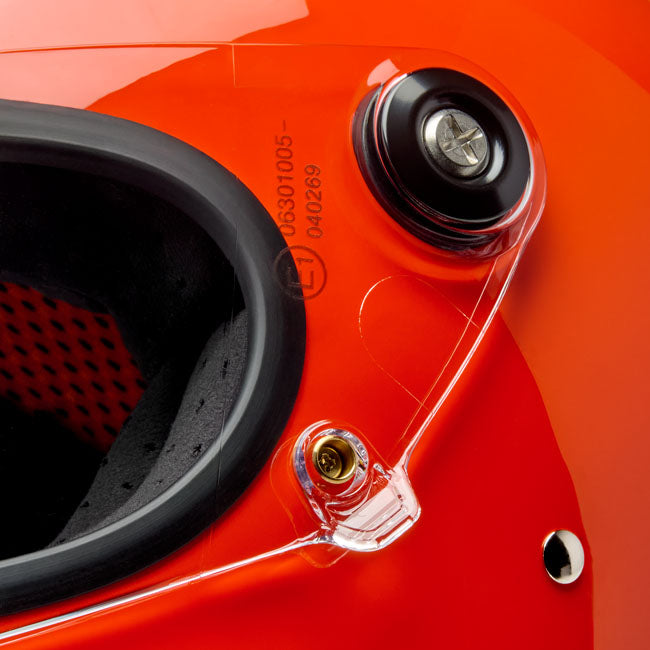 Biltwell Gringo S helmet gloss hazard orange