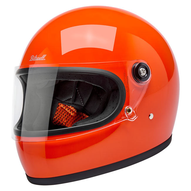 Biltwell Gringo S helmet gloss hazard orange