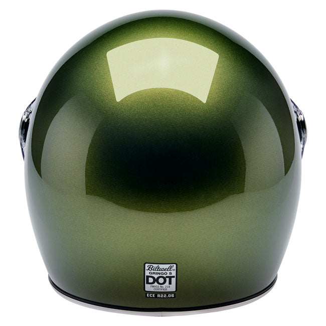 Biltwell Gringo S helmet metallic dart green