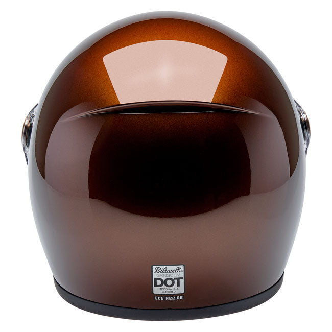Biltwell Gringo SV helmet metallic whiskey