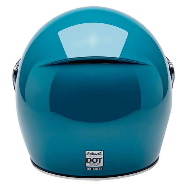 Biltwell Gringo SV helmet gloss atlantic teal