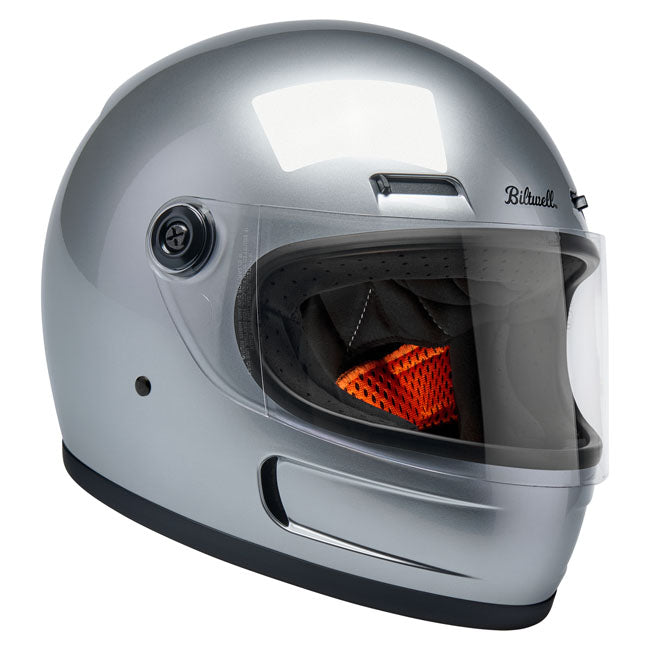 Biltwell Gringo SV helmet gloss silver