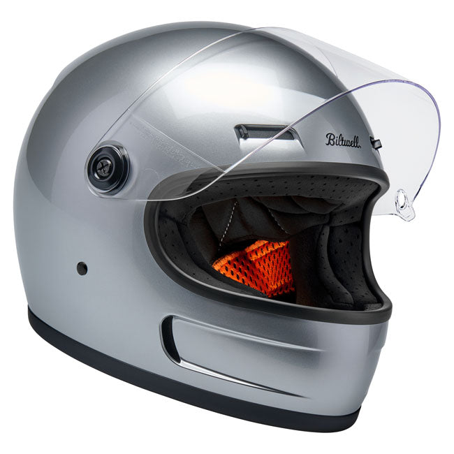 Biltwell Gringo SV helmet gloss silver