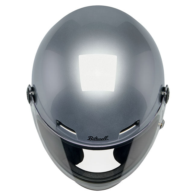 Biltwell Gringo SV helmet gloss silver