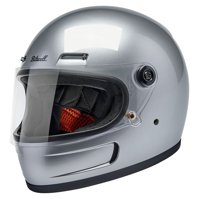 Biltwell Gringo SV helmet gloss silver