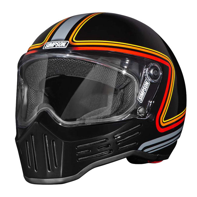 Simpson M30 helmet slipline black
