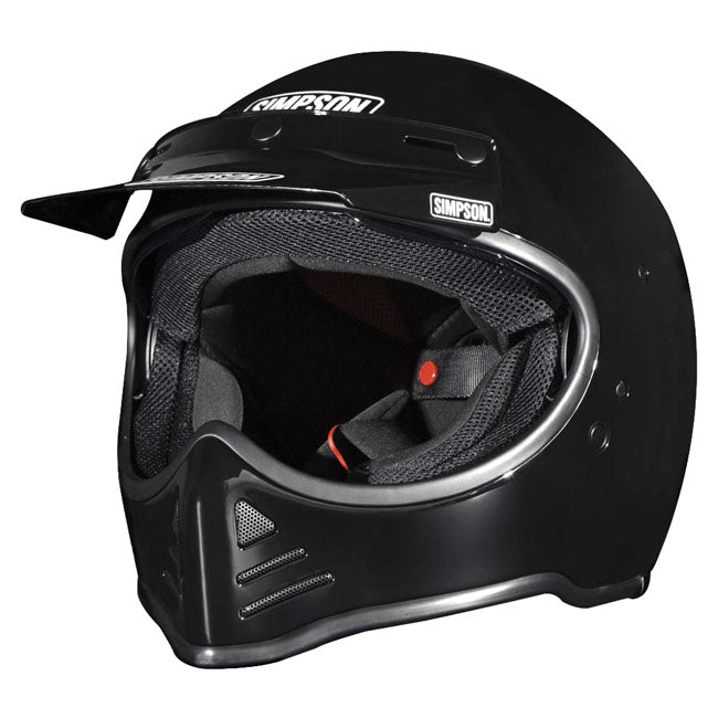 Simpson M52 helmet black glossy