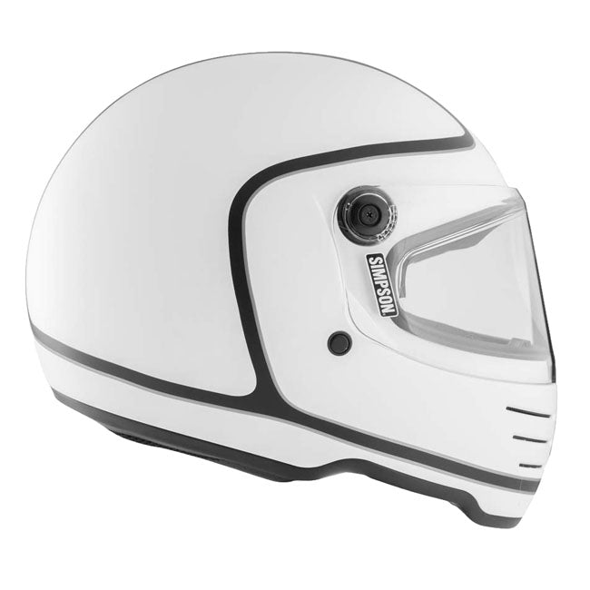 Simpson M62 helmet hondo matt white