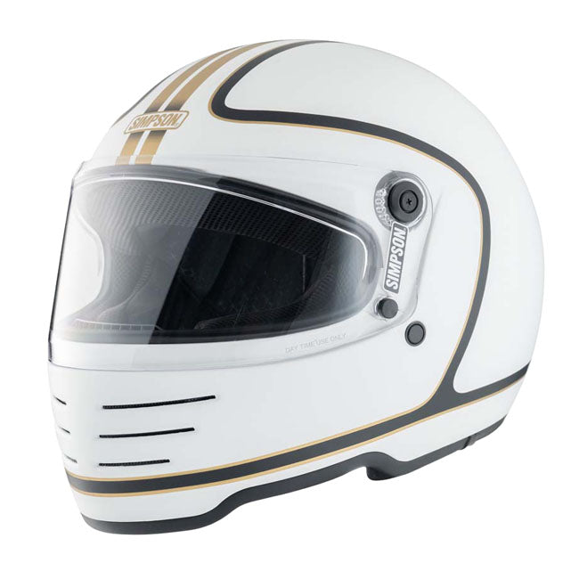 Simpson M62 helmet hondo matt white