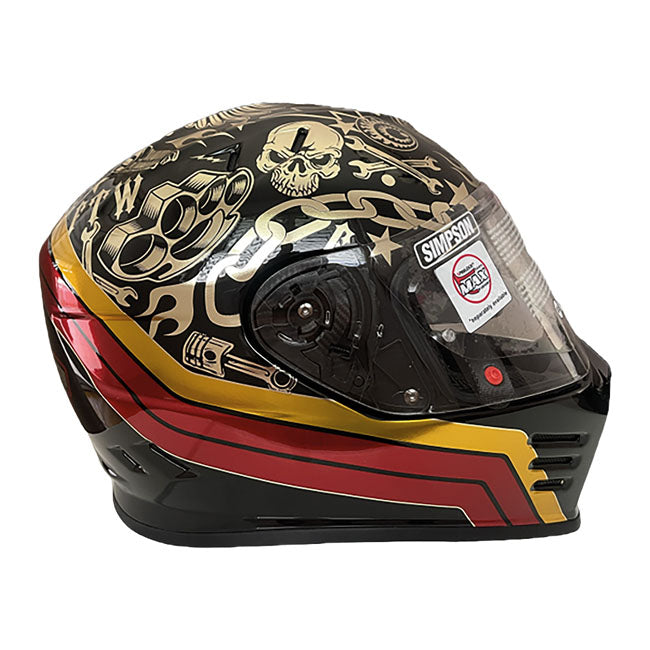 Simpson Venom helmet Tattoo