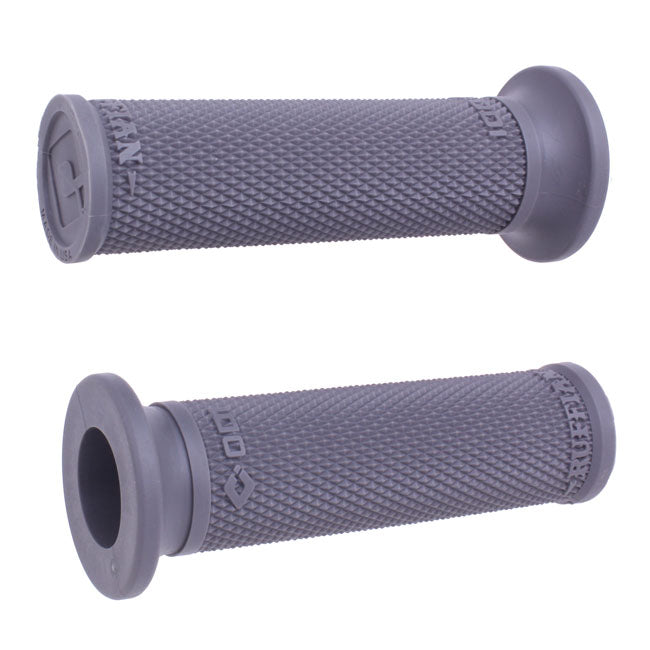 ODI, V-Twin Ruffian single-ply Grip. Gum Rubber