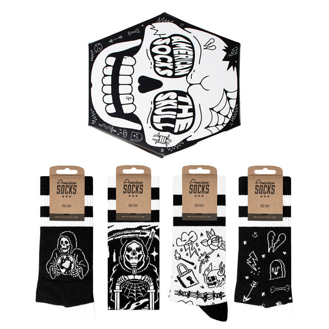 American Socks The Skull gift box