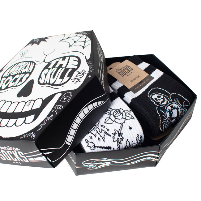 American Socks The Skull gift box