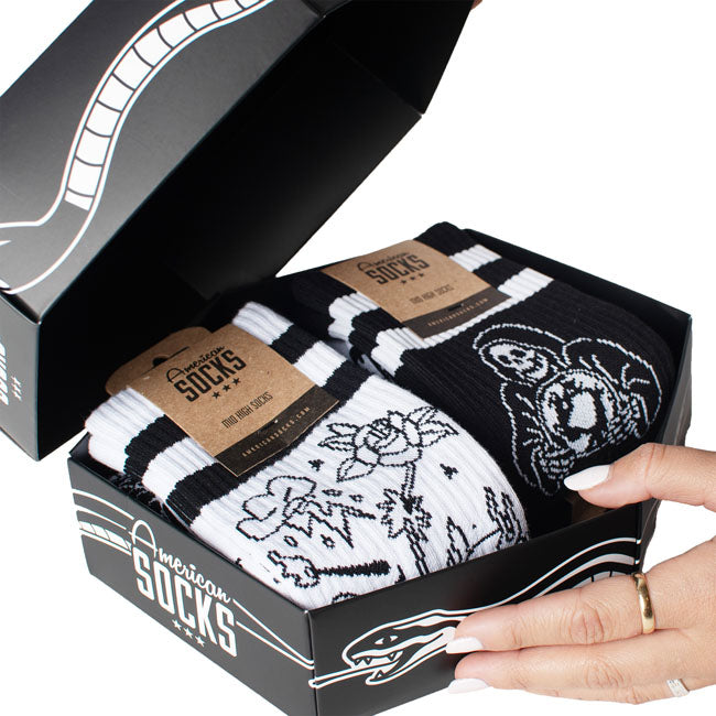 American Socks The Skull gift box