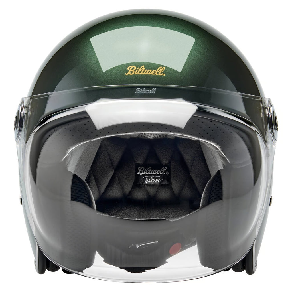 Biltwell Tahoe helmet metallic sierra green