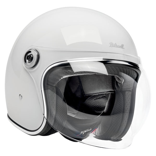 Biltwell Tahoe helmet gloss white