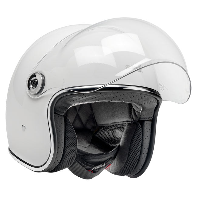 Biltwell Tahoe helmet gloss white