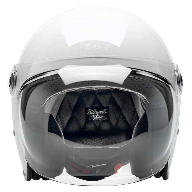 Biltwell Tahoe helmet gloss white