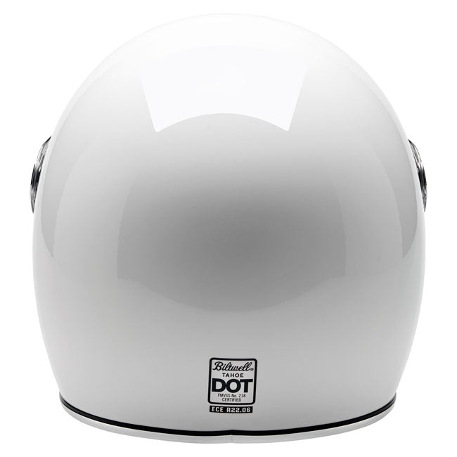 Biltwell Tahoe helmet gloss white