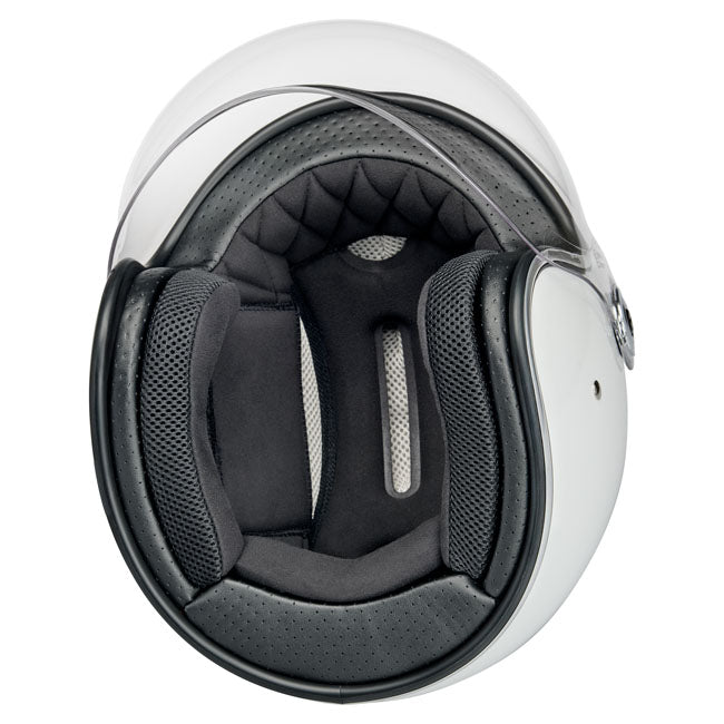 Biltwell Tahoe helmet gloss white