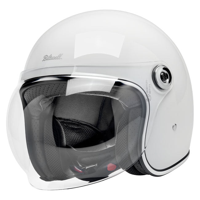 Biltwell Tahoe helmet gloss white