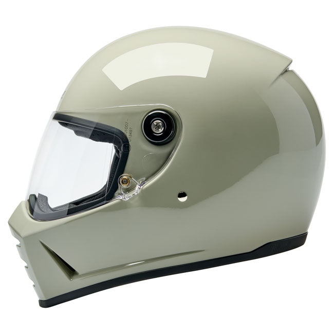 Biltwell Lane Splitter helmet chalk