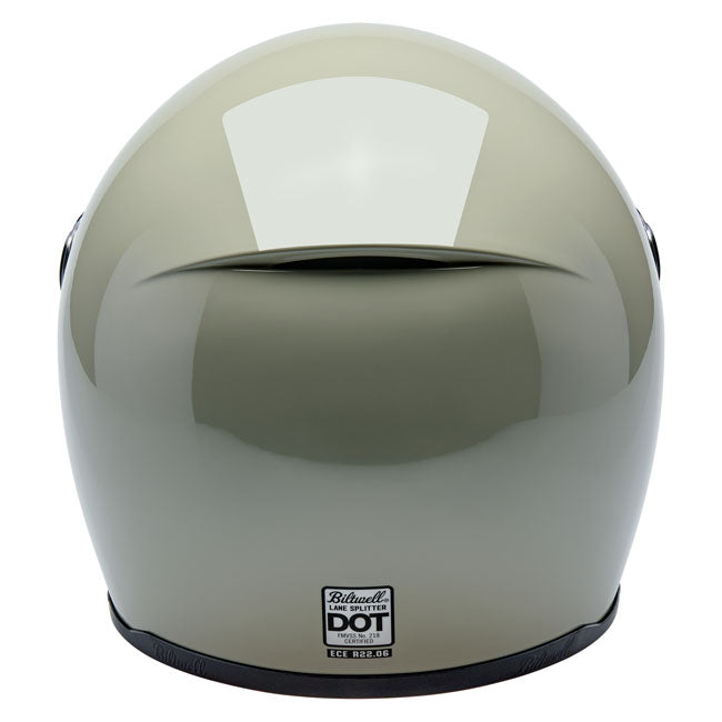 Biltwell Lane Splitter helmet chalk
