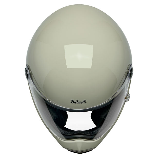 Biltwell Lane Splitter helmet chalk