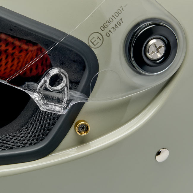 Biltwell Lane Splitter helmet chalk