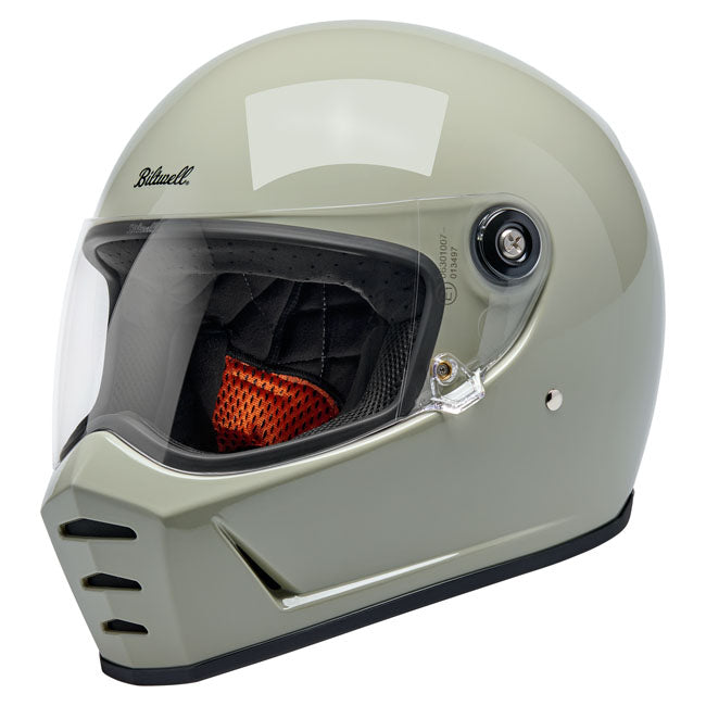 Biltwell Lane Splitter helmet chalk