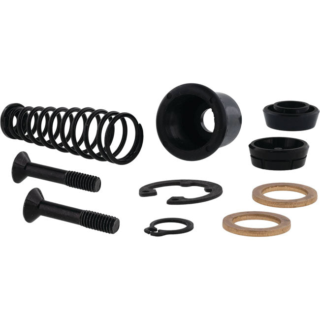All Balls, master cylinder rebuild kit. Front. Dual disc — 05-06 XL front dual disc: 04-06 XL1200R Roadster; 05-06 XL883R Race Replica (NU)