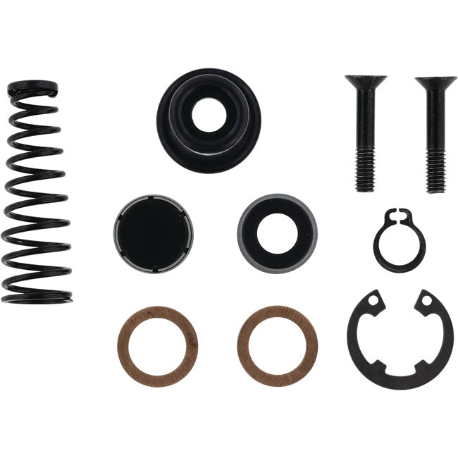All Balls, master cylinder rebuild kit. Front. Dual disc — 05-06 XL front dual disc: 04-06 XL1200R Roadster; 05-06 XL883R Race Replica (NU)