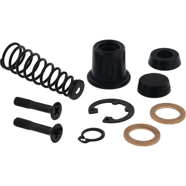 All Balls, master cylinder rebuild kit. Front. Dual disc — 05-06 XL front dual disc: 04-06 XL1200R Roadster; 05-06 XL883R Race Replica (NU)