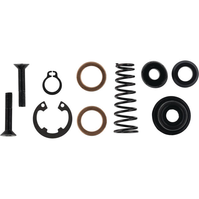 All Balls, master cylinder rebuild kit. Front. Single disc — 04-06 XL front single disc: 04-06 XL1200C Custom; 2006 XL1200C Custom; 04-06 XL 883; 04-06 XL883C Custom; 2006 XL883L Low (NU)