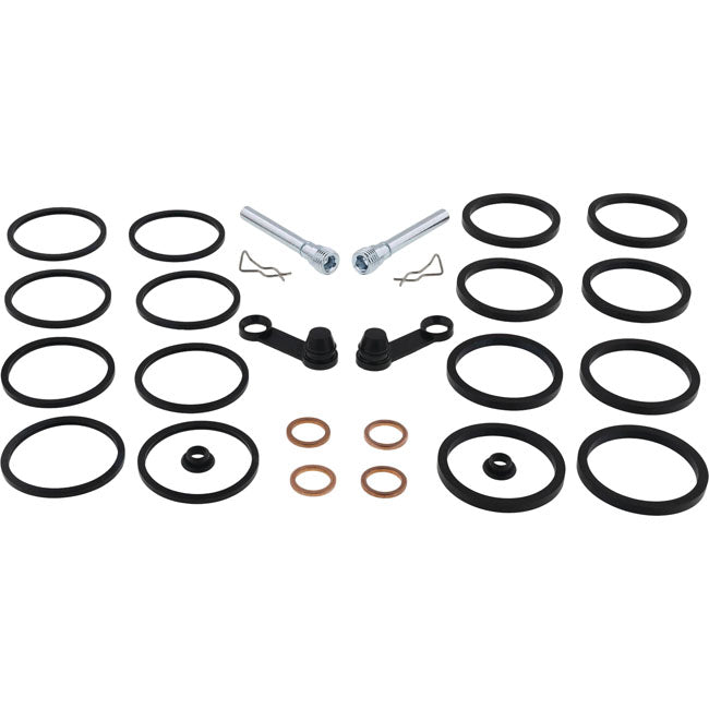 All Balls, caliper rebuild kit. Front DD — Front (dual disc): 08-26 Touring (excl. CVO/inverted fork models)