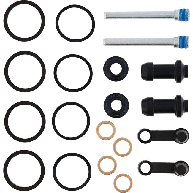 All Balls, caliper rebuild kit. Front SD — Front (single disc): 07-13 XL883R Roadster (NU)