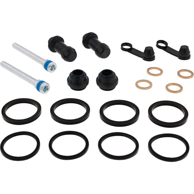 All Balls, caliper rebuild kit. Front SD — Front (single disc): 07-13 XL883R Roadster (NU)