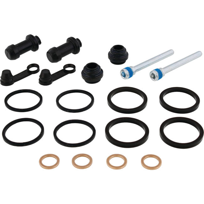 All Balls, caliper rebuild kit. Front — Front: 04-09 XL1200 Roadster; 05-06 XL883R (NU)