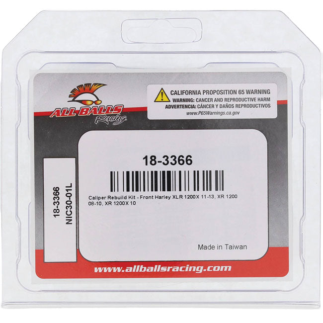 All Balls, caliper rebuild kit. Front — Front: 08-13 XR1200 (NU)