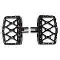 Burly, MX-Evolution mini rider floorboards. Black