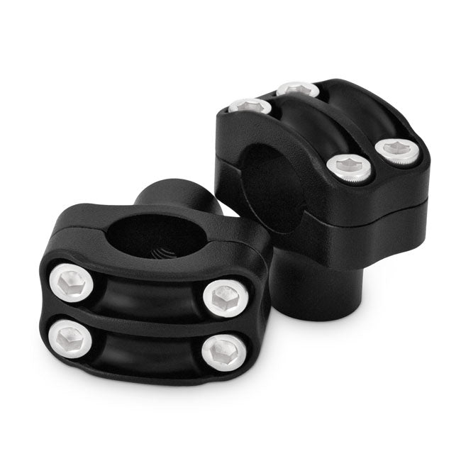 Burly, Reaper riser kit. 1.5" high. 8-bolt 2-piece. Black