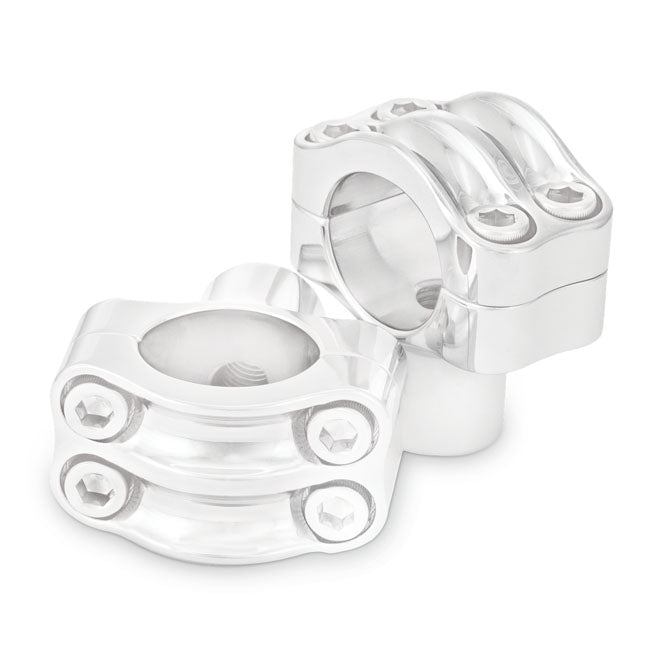 Burly, Reaper riser kit. 1.5" high. 8-bolt 2-piece. Chrome — Universal