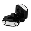 Burly, Reaper riser kit. 1.5" high. 4-bolt 2-piece. Black CM