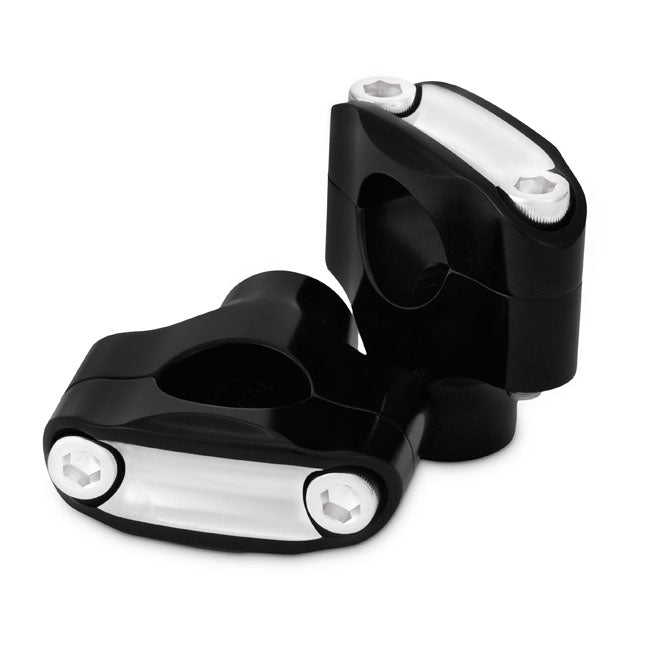 Burly, Reaper riser kit. 1.5" high. 4-bolt 2-piece. Black CM