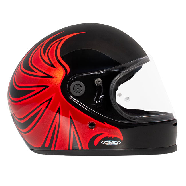 DMD Rivale helmet red eye