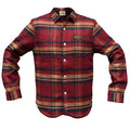 Holy Freedom Redford lined shirt red