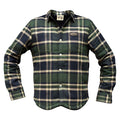 Holy Freedom Macleod lined shirt green