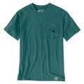 Carhartt Irvine Relaxed Work t-shirt transformative teal