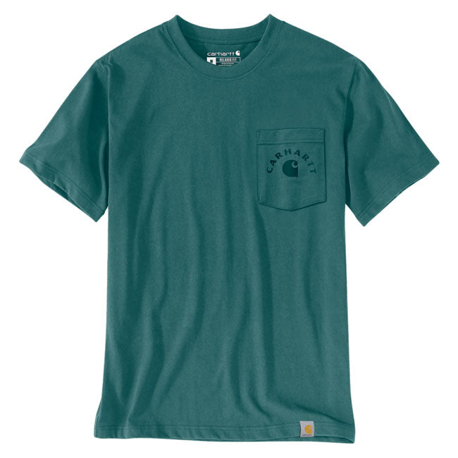 Carhartt Irvine Relaxed Work t-shirt transformative teal